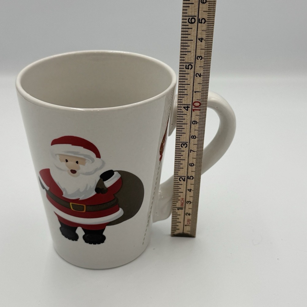 2011 California Pantry 12 Ounce Christmas‎ Mug Santa with Toys - Picture 5 of 7